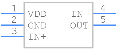 FAN3100TSX - onsemi - PCB symbol