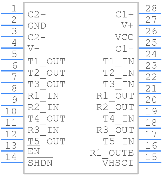 ST3237EBPR - STMicroelectronics - PCB symbol