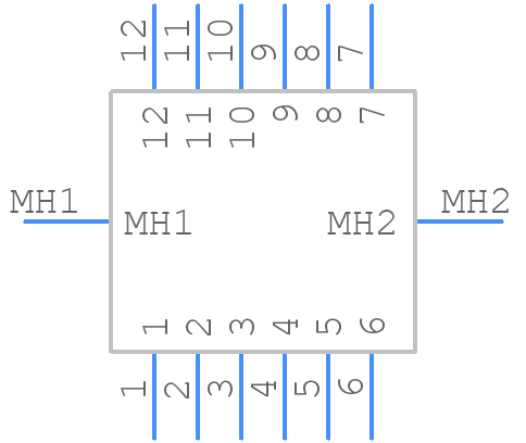 RB6522-16-1M0 - Schaffner - PCB symbol