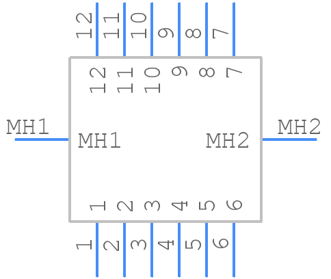 RB6522-50-0M3 - Schaffner - PCB symbol