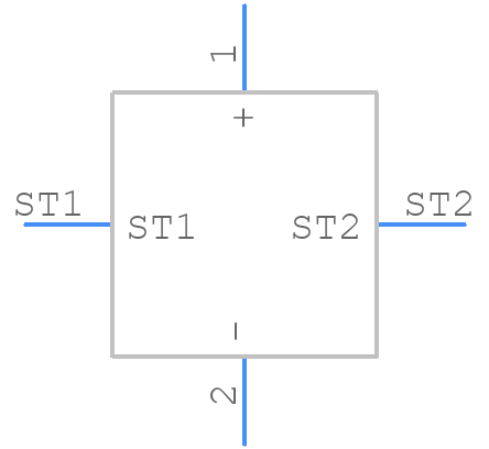 XB3550-2R5307-R - Cooper Bussmann - PCB symbol
