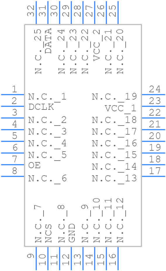 EPC1441TC32N - Intel - PCB symbol