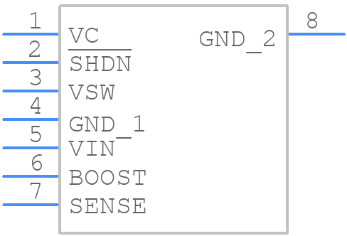 LT1374HVIR#TRPBF - Analog Devices - PCB symbol