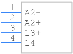 34.81.7.024.9024 - FINDER - PCB symbol