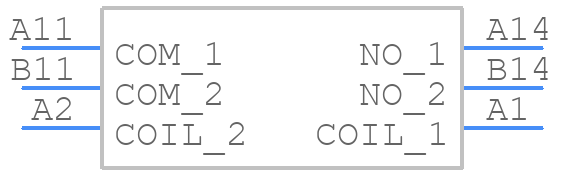 45.71.7.012.0310 - FINDER - PCB symbol