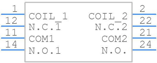 50.12.9.048.5000 - FINDER - PCB symbol