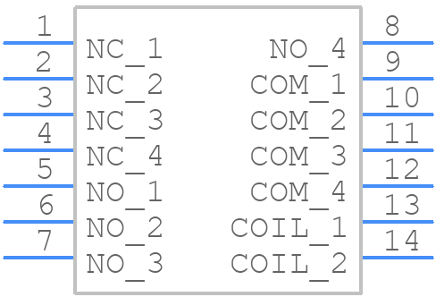 55.14.8.024.0000 - FINDER - PCB symbol