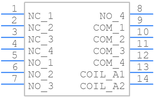 55.14.9.012.0000 - FINDER - PCB symbol