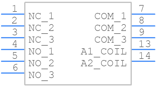 5513.9012 - FINDER - PCB symbol