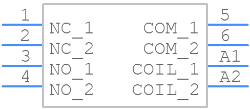56.42.8.230.0000 - FINDER - PCB symbol