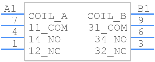 62.22.9.012.0000 - FINDER - PCB symbol