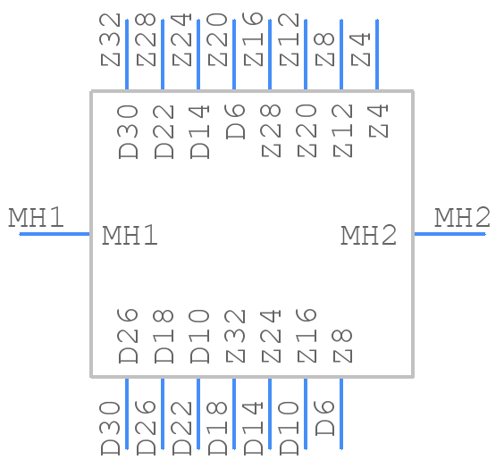 09062152821222 - HARTING - PCB symbol