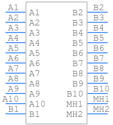 09241206919 - HARTING - PCB symbol