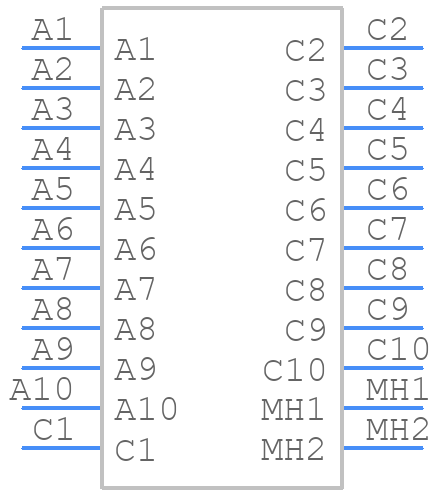 09251206921 - HARTING - PCB symbol