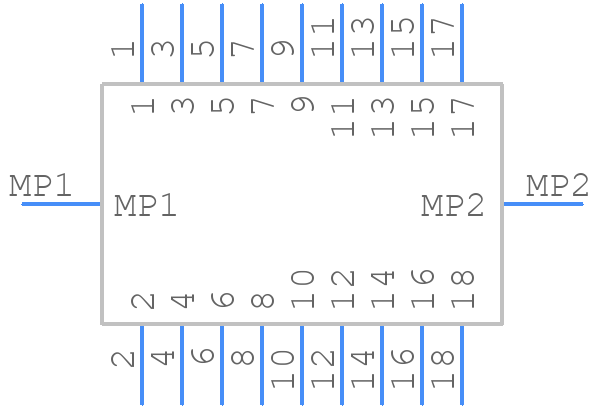 14010913101000 - HARTING - PCB symbol