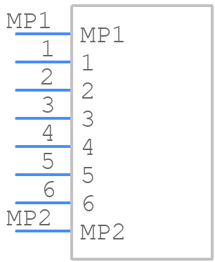 14110613001000 - HARTING - PCB symbol