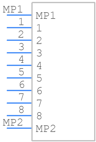 14110813001000 - HARTING - PCB symbol