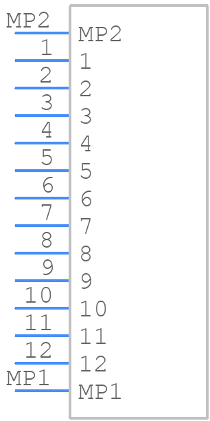 14111213001000 - HARTING - PCB symbol