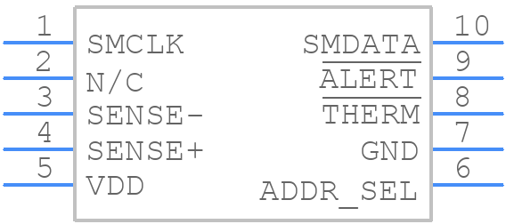 EMC1701-2-AIZL-TR - Microchip - PCB symbol