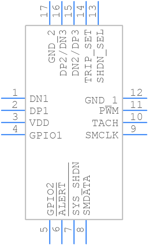 EMC2103-2-AP-TR - Microchip - PCB symbol