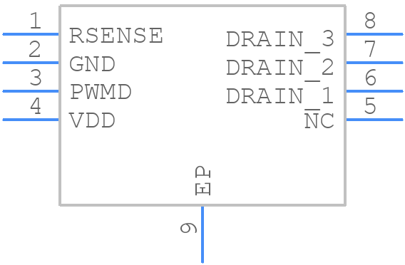 HV9925SG-G - Microchip - PCB symbol