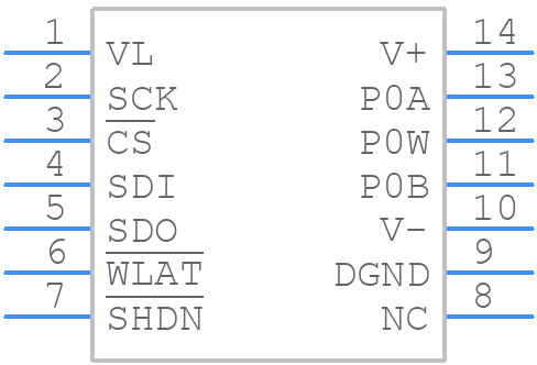 MCP41HV51-503E/ST - Microchip - PCB symbol