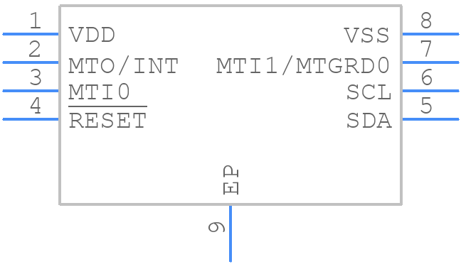 MTCH112-I/MF - Microchip - PCB symbol