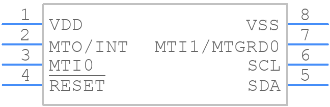 MTCH112-I/SN - Microchip - PCB symbol