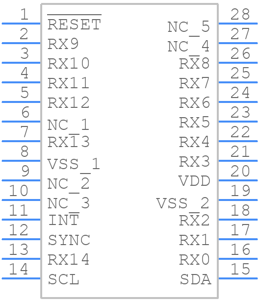 MTCH6102-I/SS - Microchip - PCB symbol