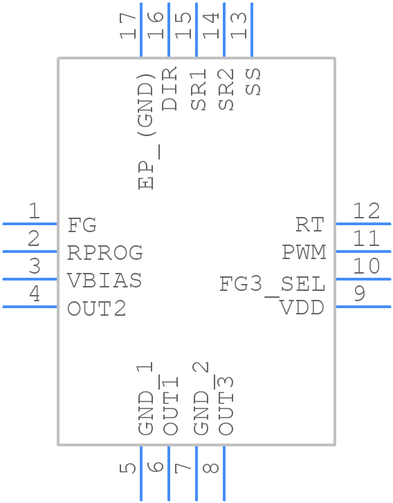 MTD6508-ADJE/JQ - Microchip - PCB symbol