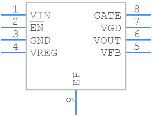 SR087SG-G - Microchip - PCB symbol