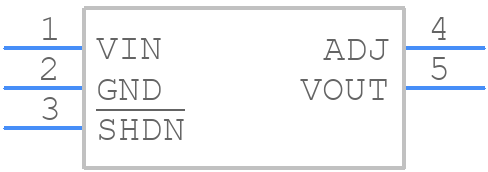 TC1070VCT713 - Microchip - PCB symbol