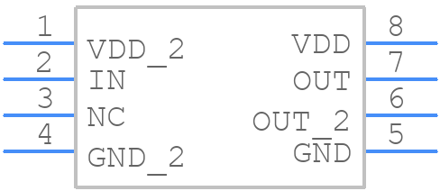 TC1410NEOA - Microchip - PCB symbol