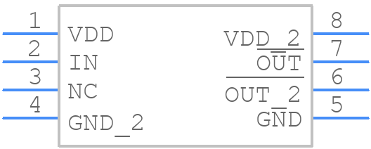 TC1413EOA - Microchip - PCB symbol