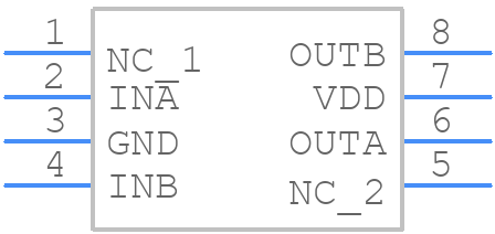 TC4427VOA - Microchip - PCB symbol