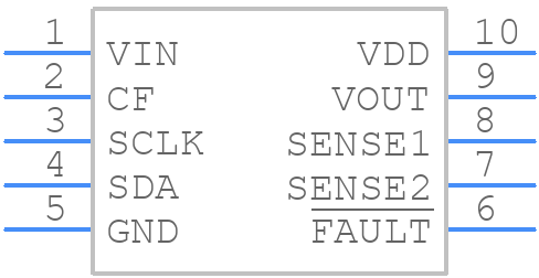 TC655EUN - Microchip - PCB symbol