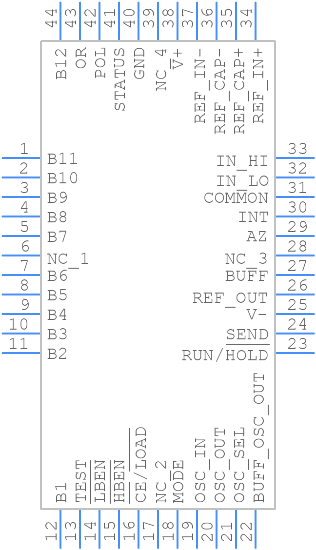TC7109ACKW - Microchip - PCB symbol