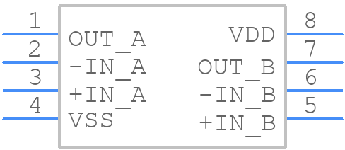TC913ACOA - Microchip - PCB symbol