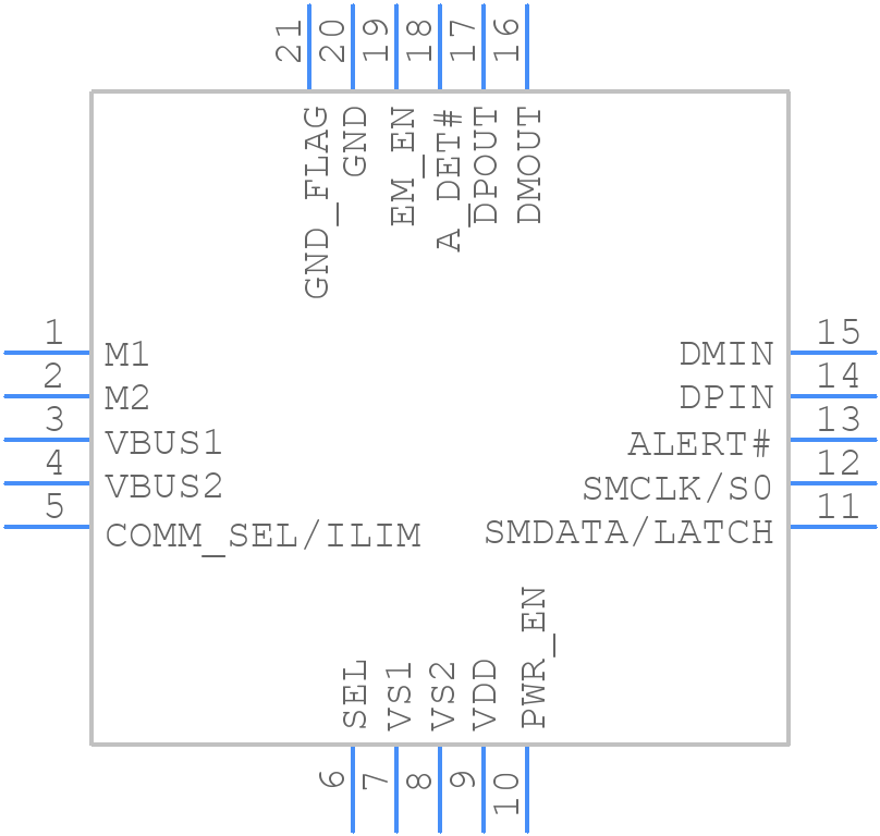 UCS1002-1-BP-TR - Microchip - PCB symbol