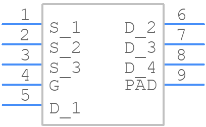 FDMC86520L - onsemi - PCB symbol