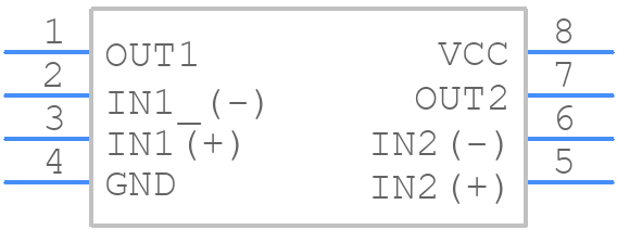 KA358A - onsemi - PCB symbol