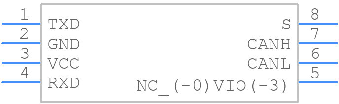 NCV7357D10R2G - onsemi - PCB symbol