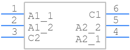 BAT54CDW-TP - MCC - PCB symbol