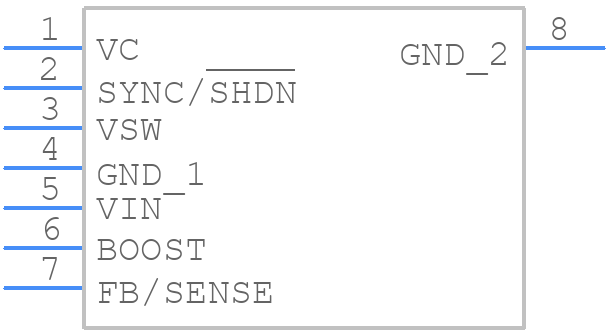 LT1374HVCR#PBF - Analog Devices - PCB symbol