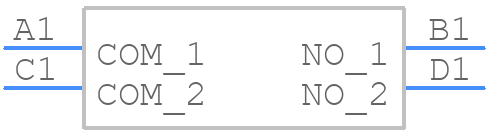 1571262-1 - TE Connectivity - PCB symbol