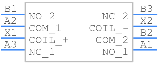 HFW1201K46M - TE Connectivity - PCB symbol