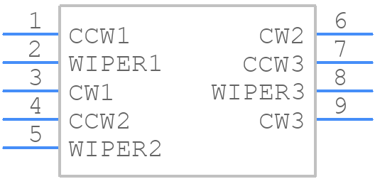 PTD903-2015P-A203 - Bourns - PCB symbol