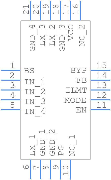 SY8286ARAC - Silergy - PCB symbol