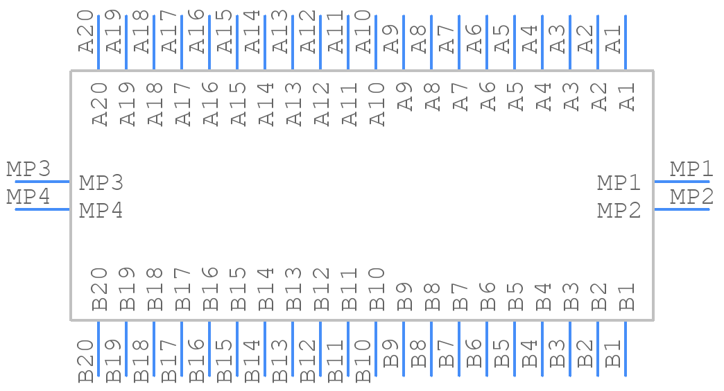 354065 - TE Connectivity - PCB symbol