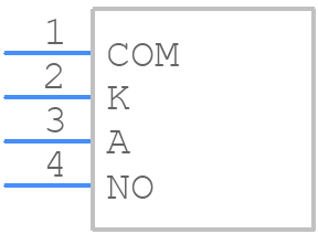 MS05-1A71-75DHR - Meder - PCB symbol